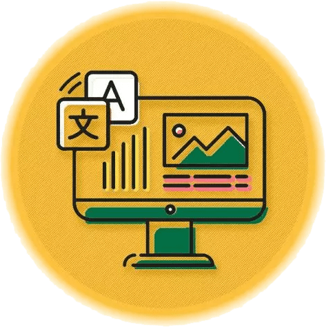 multilanguage voiceover content English, French, Arabic, Chinese, Spanish, Italian, Russian, Germen, Turkish - gogo online bde curriculum